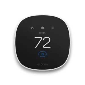 Ecobee Smart Thermostat Essential front display showing temperature