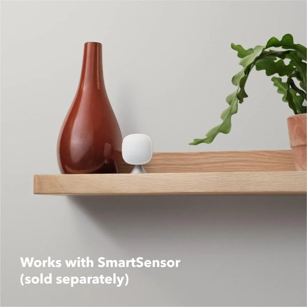 SmartSensor placed on shelf, compatible with Ecobee Smart Thermostat Enhanced
