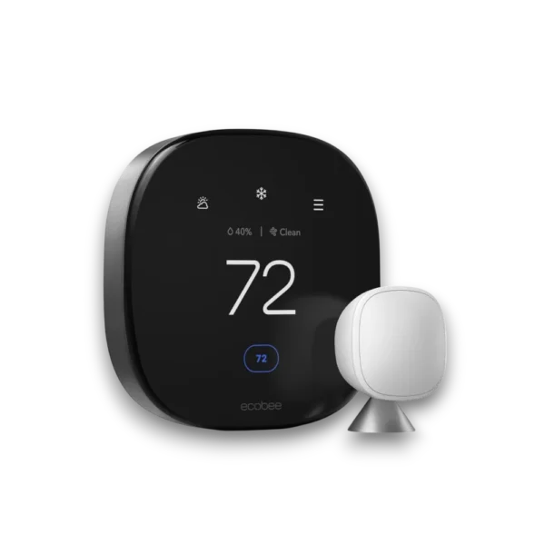 Ecobee Smart Premium Thermostat and SmartSensor for precision comfort and control