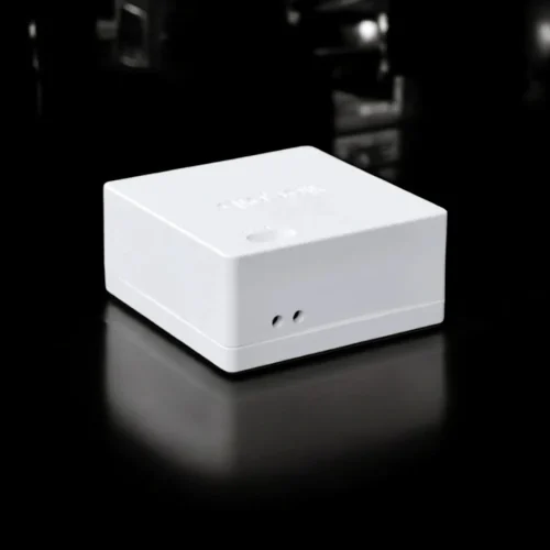 Dropair Mini 6s HVAC adapter on black reflective surface