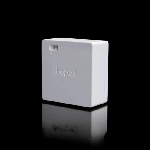 Side profile of Dropair Pro 6S smart thermostat HVAC adapter